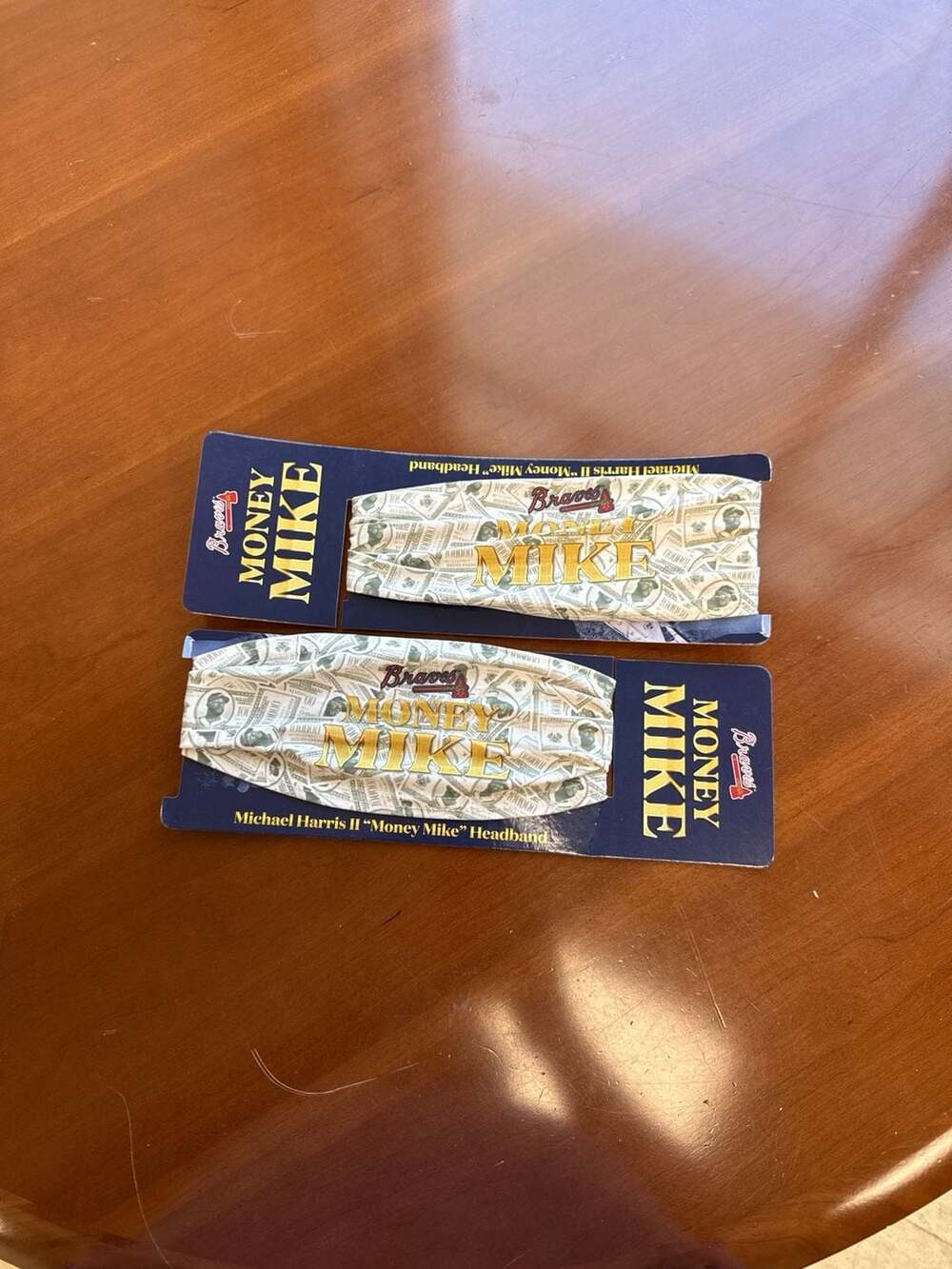 Atlanta Braves Michael Harris II "Money Mike" Headband Stadium Giveaway